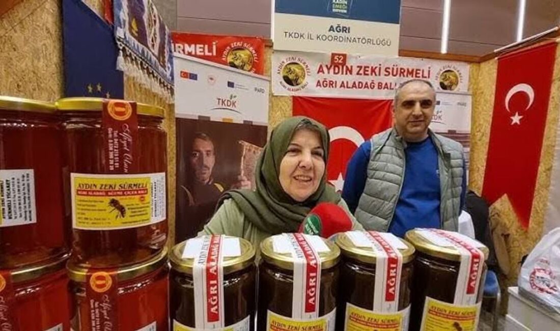 Ağrı’da “Ağrı’nın ilk kadın bal üreticisi” unvanıyla nam salan ve
