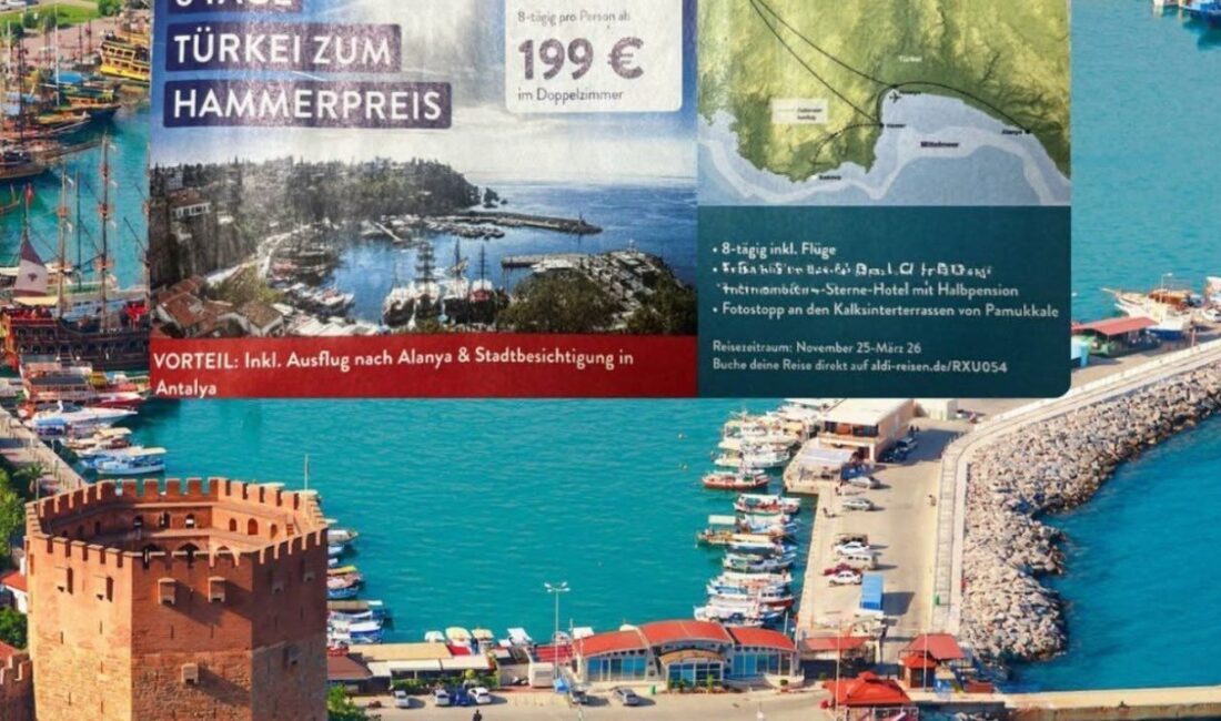 Bir Alman zincir market, müşterilerine raflardan tatil satıyor: 5 yıldızlı