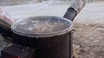 Isparta’nın Senirkent ilçesinde bağ bozumu sonrası başlayan pekmez yapımı, mahalle