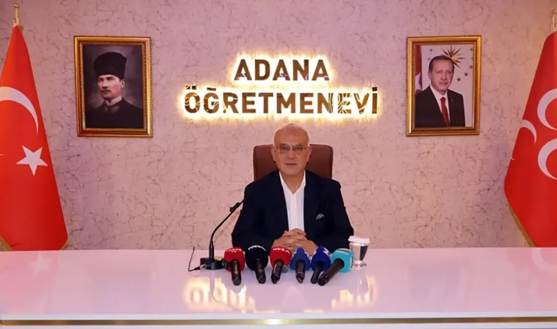 MHP Adana İl Başkanı Yusuf Kanlı, Cumartesi günü Adnan Menderes