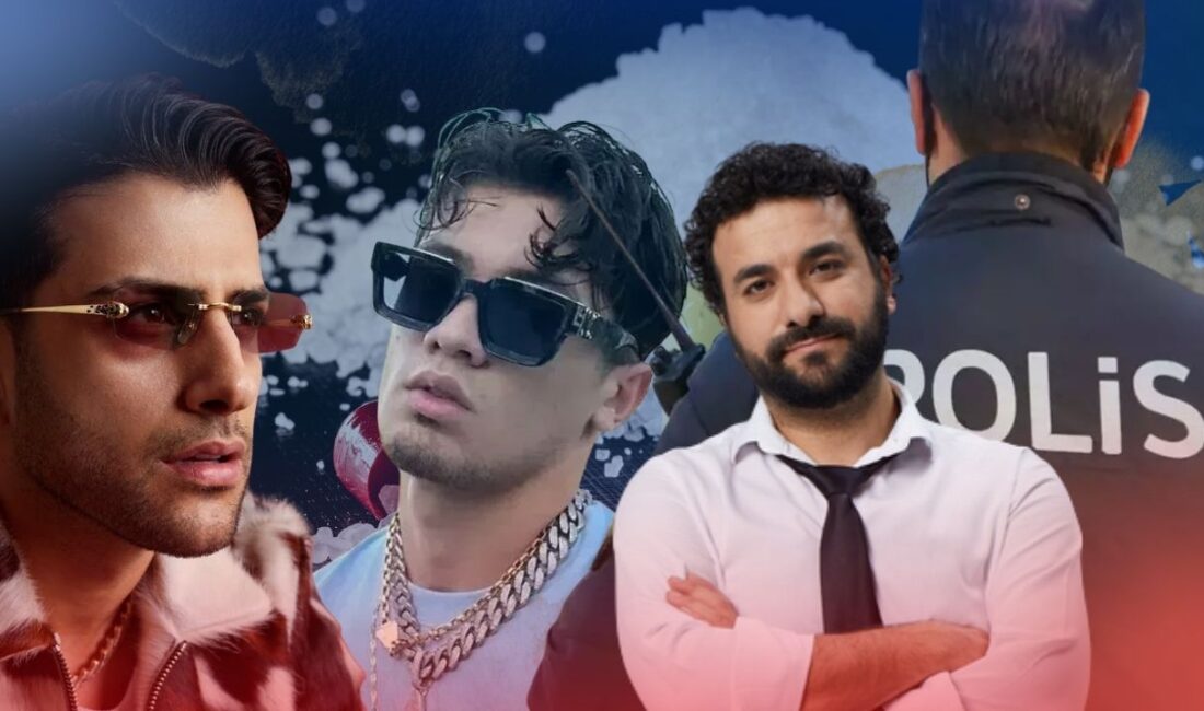 İstanbul merkezli yürütülen uyuşturucu soruşturması kapsamında aralarında ünlü isimlerin de