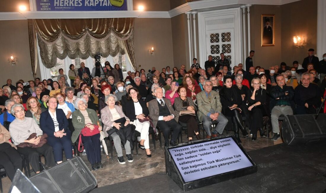 Ankara Kent Konseyi’nde usta gazeteci ve yazar Uğur Mumcu, 33.