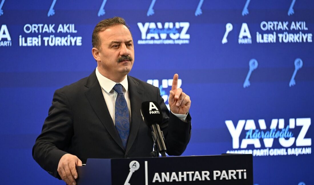 Anahtar Parti Genel Başkanı Yavuz Ağıralioğlu, terör örgütü elebaşı Abdullah