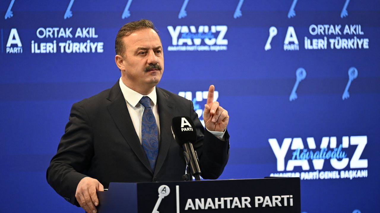 Anahtar Parti Genel Başkanı Yavuz Ağıralioğlu, terör örgütü elebaşı Abdullah