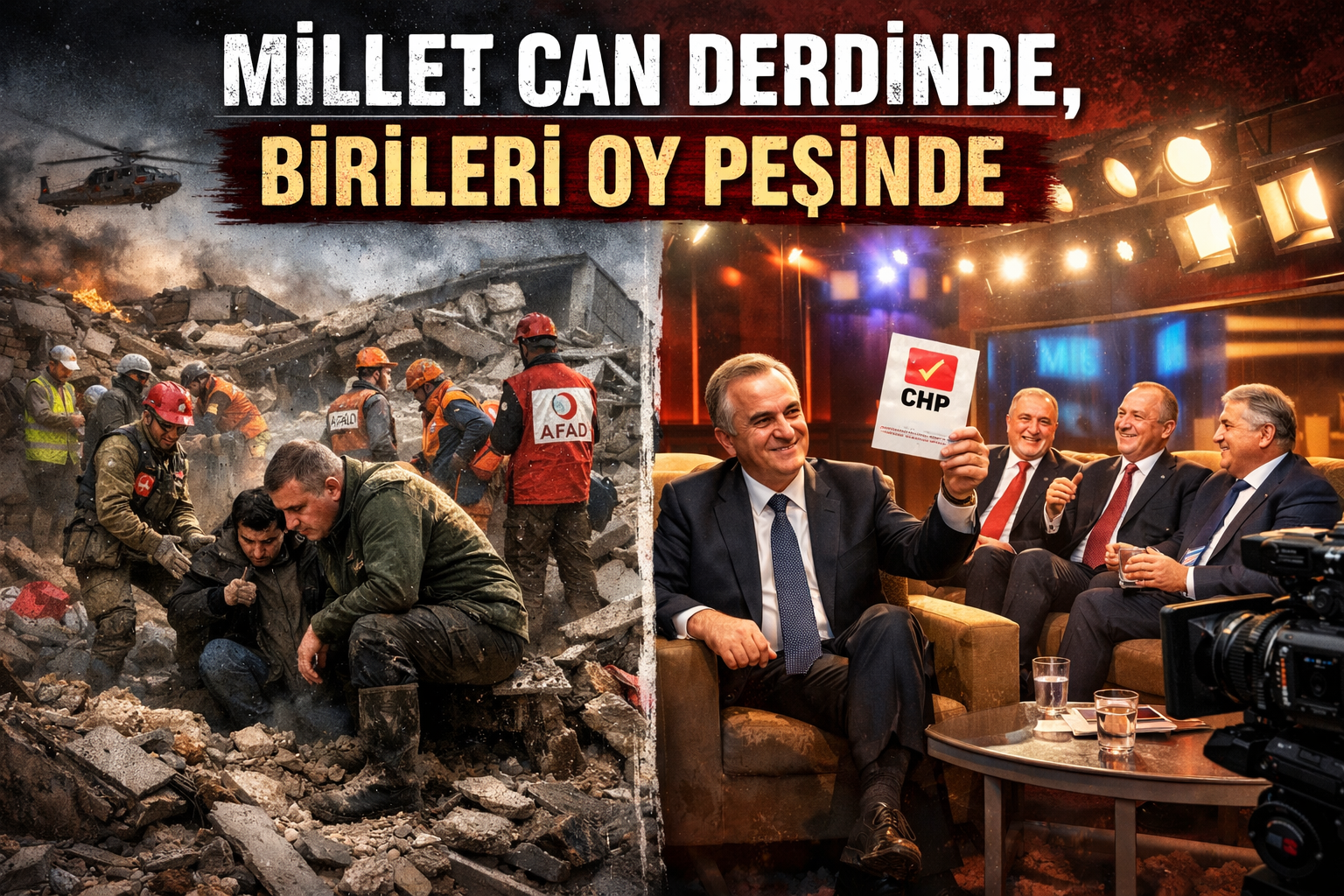 6 Şubat sabahı Türkiye yalnızca yerle bir olan şehirlerine uyanmadı.