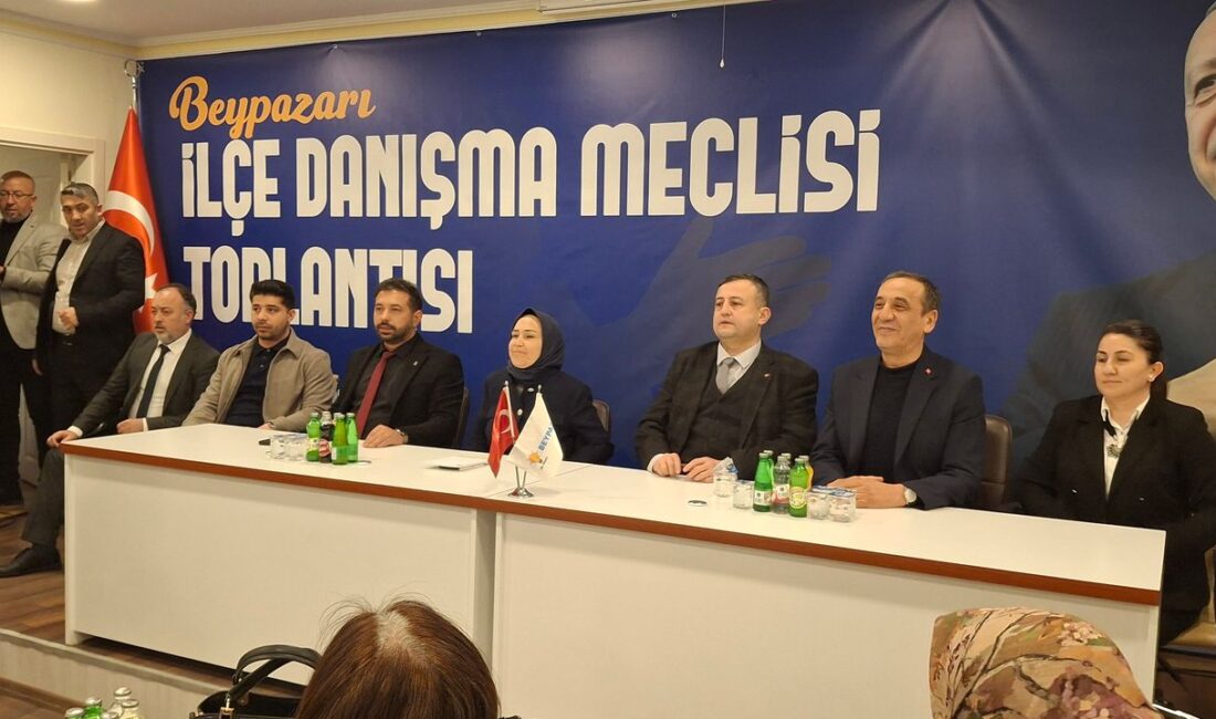 AK Parti Beypazarı ilçe başkanlığı, parti binalarında, Ankara Milletvekili Asuman