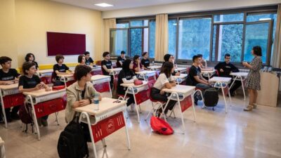 Okul öncesi, ilkokul, ortaokul ve liselerde eğitim gören yaklaşık 18