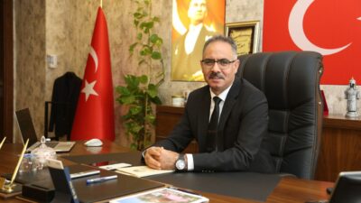 Eyyübiye Belediye Başkanı Mehmet Kuş, 6 Şubat 2023'te meydana gelen
