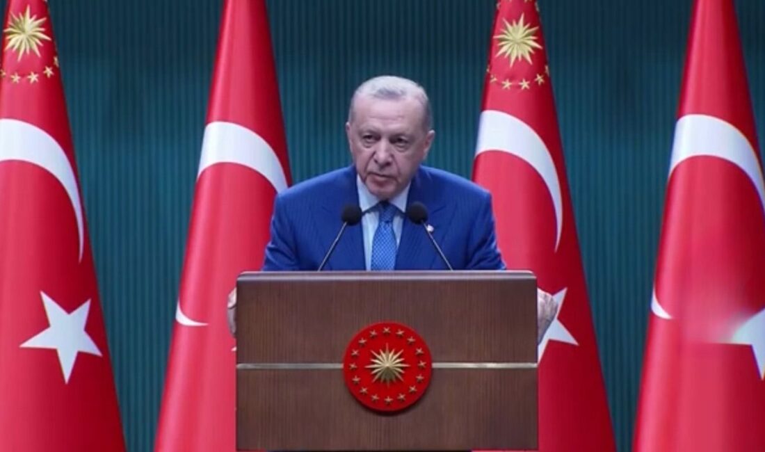 Cumhurbaşkanı Recep Tayyip Erdoğan, Kabine Toplantısı sonrası yaptığı açıklamada Suriye’deki