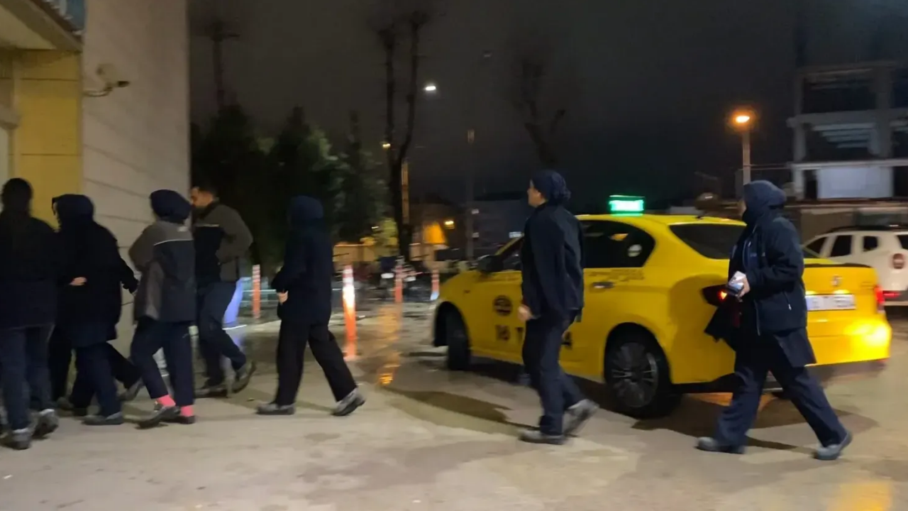 Bursa’nın İnegöl ilçesinde faaliyet gösteren bir tekstil fabrikasında akşam yemeğinin