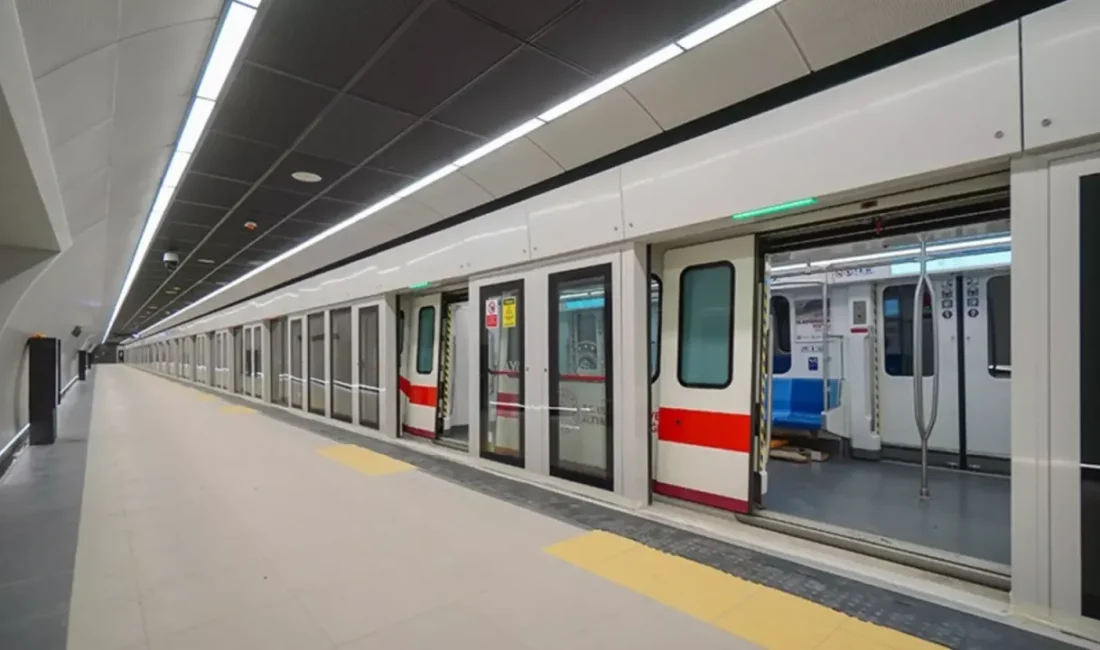 İstanbul Esenler’de Yenikapı-Kirazlı hattında sefer yapan metro treninin raydan çıkması
