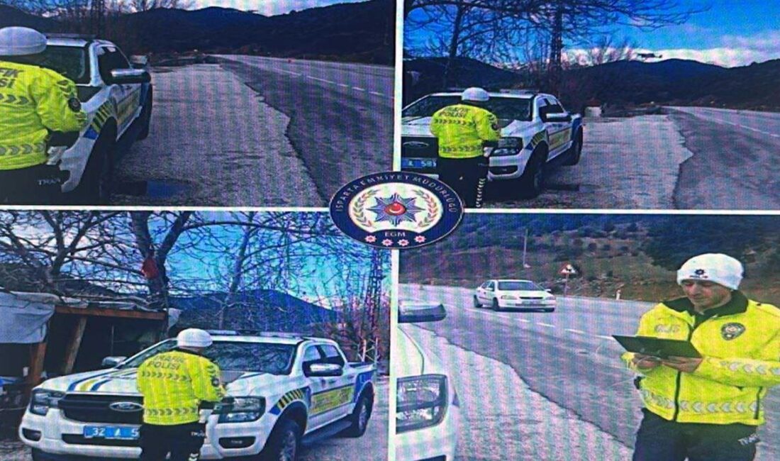 Isparta–Antalya Karayolu Kapıkaya mevkiinde drone destekli trafik denetimlerinde geçiş kuralları,