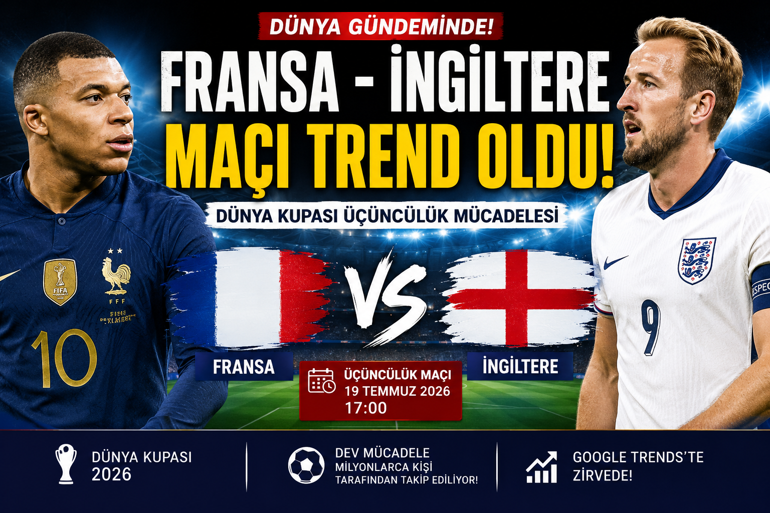 2026 FIFA Dünya Kupası’nda finali kaçıran iki dev futbol ülkesi