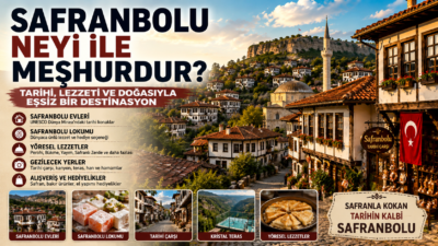 Safranbolu Neyi ile Meşhurdur? İşte Tarihi Evleri, Lezzetleri ve Gezilecek