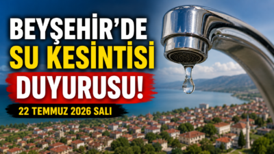 Beyşehir’de Su Kesintisi Var mı? KOSKİ’den 22 Temmuz 2026 Açıklaması