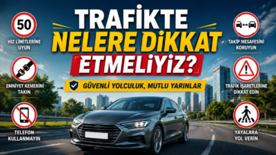 Trafikte Nelere Dikkat Etmeliyiz? Güvenli Sürüş İçin Bilmeniz Gereken En