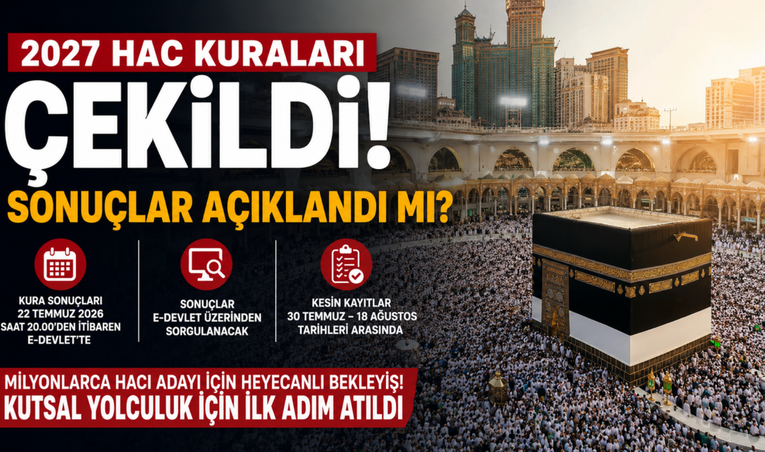 2027 Hac Kuraları Çekildi! Sonuçlar Açıklandı mı? Hac Kura Sonuçları