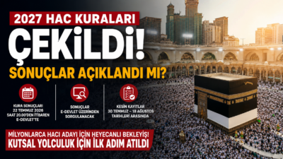 2027 Hac Kuraları Çekildi! Sonuçlar Açıklandı mı? Hac Kura Sonuçları