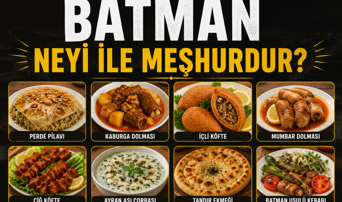 Batman Neyi ile Meşhurdur? Güneydoğu Anadolu Bölgesi’nin önemli şehirlerinden biri