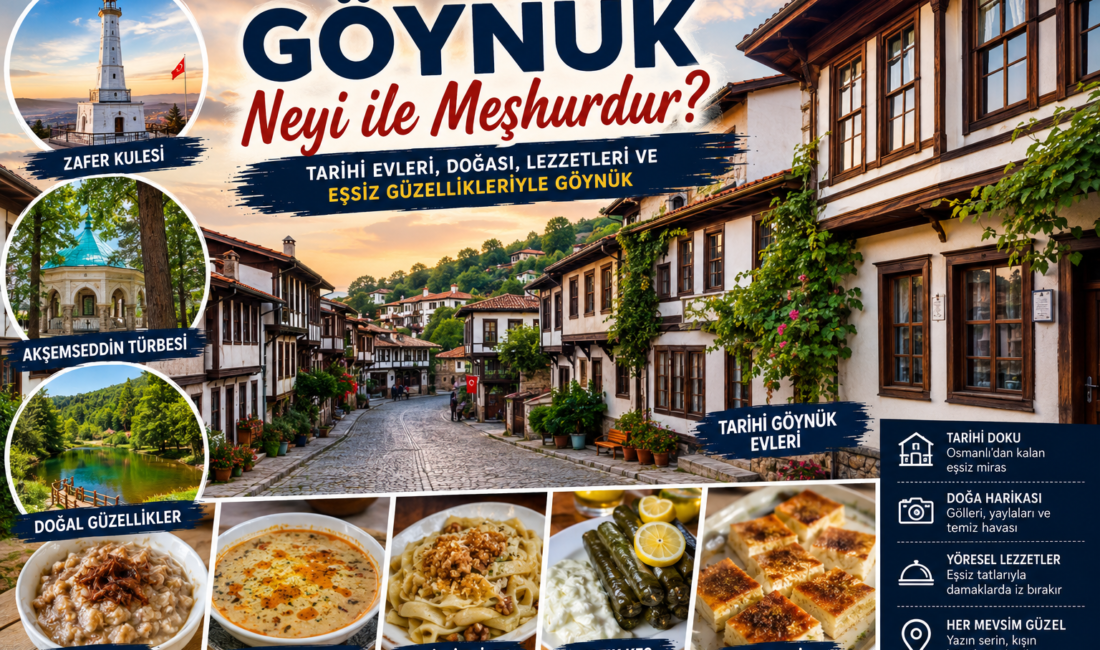 Göynük Neyi ile Meşhurdur? Tarihi Evleri, Doğal Güzellikleri ve Yöresel