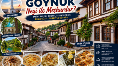 Göynük Neyi ile Meşhurdur? Tarihi Evleri, Doğal Güzellikleri ve Yöresel