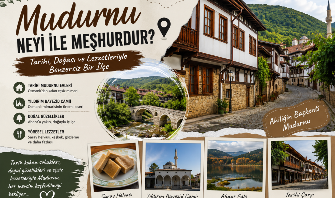 Mudurnu Neyi ile Meşhurdur? Tarihi Evleri, Doğal Güzellikleri ve Gezilecek