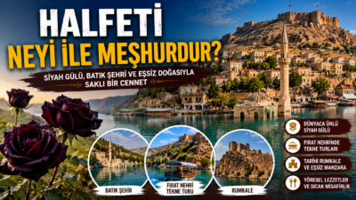 Halfeti Neyi ile Meşhurdur? İşte Siyah Gülü, Batık Şehri ve