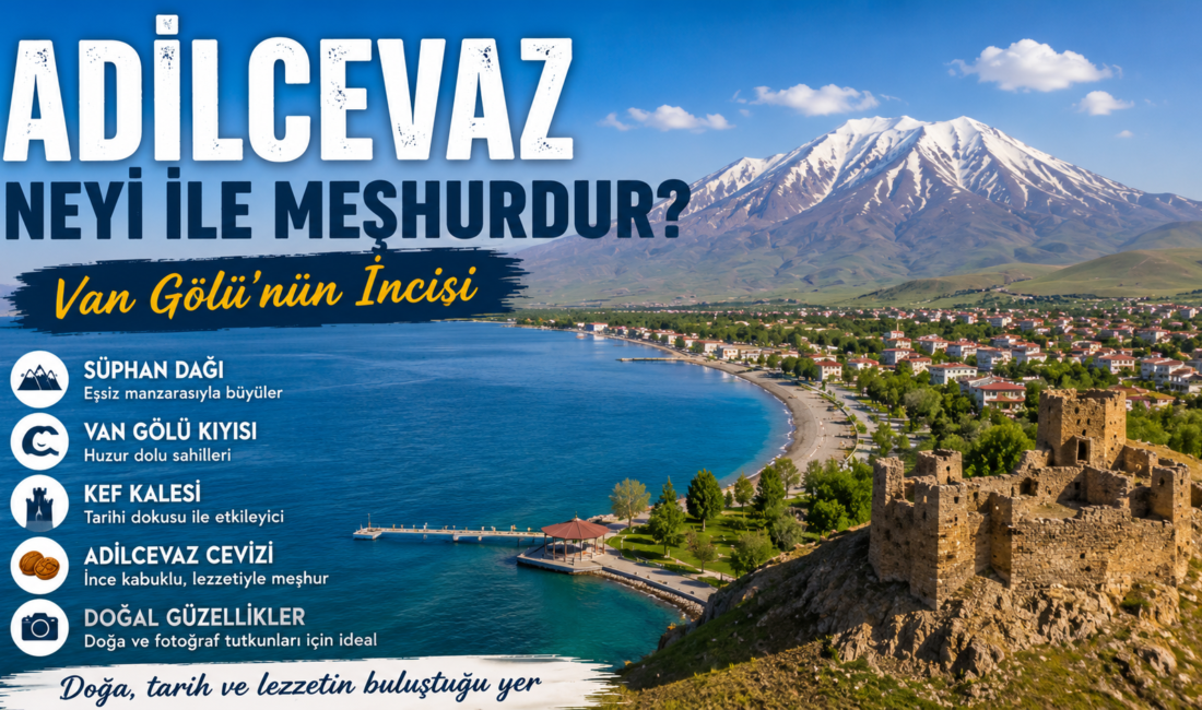 Adilcevaz Neyi ile Meşhurdur? Adilcevaz neyi ile meşhurdur? Bitlis’in Van