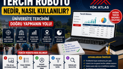 YÖK Atlas Tercih Robotu Nedir, Nasıl Kullanılır? Üniversite Adayları İçin