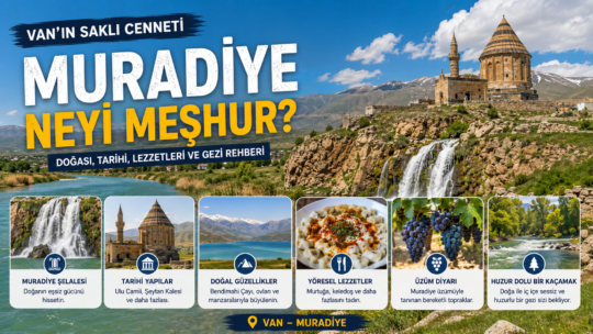 Muradiye Neyi Meşhur? Gezilecek Yerler, Tarihi ve Gezi Rehberi Muradiye