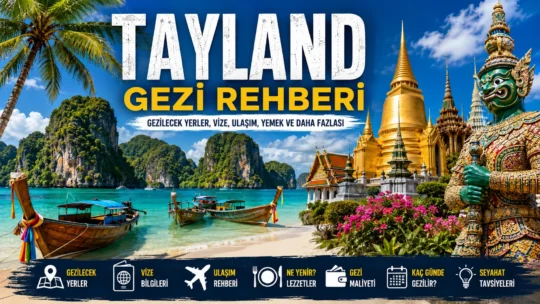 Tayland Gezi Rehberi İlk Kez Gidecekler İçin Kapsamlı Rehber Tayland,