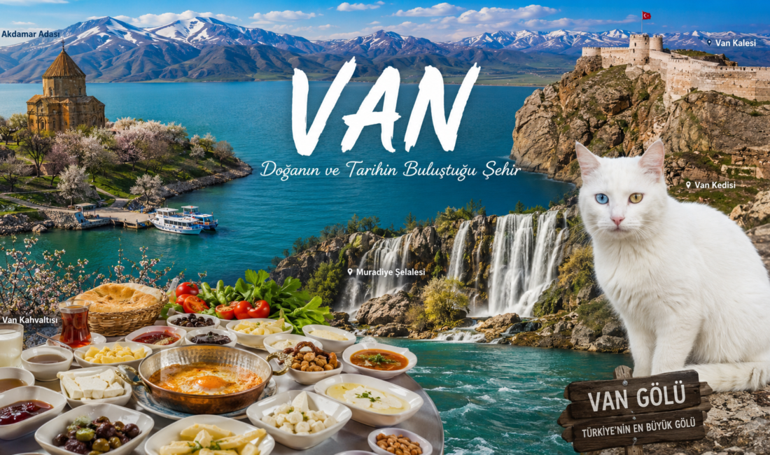 Van Nerede Van, Doğu Anadolu Bölgesi’nde yer alan ve yüzölçümü