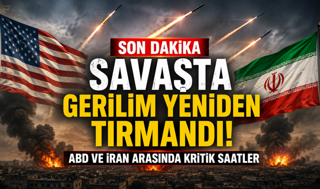 ABD ile İran arasındaki çatışmada tansiyon yeniden yükseldi. ABD'nin İran'a