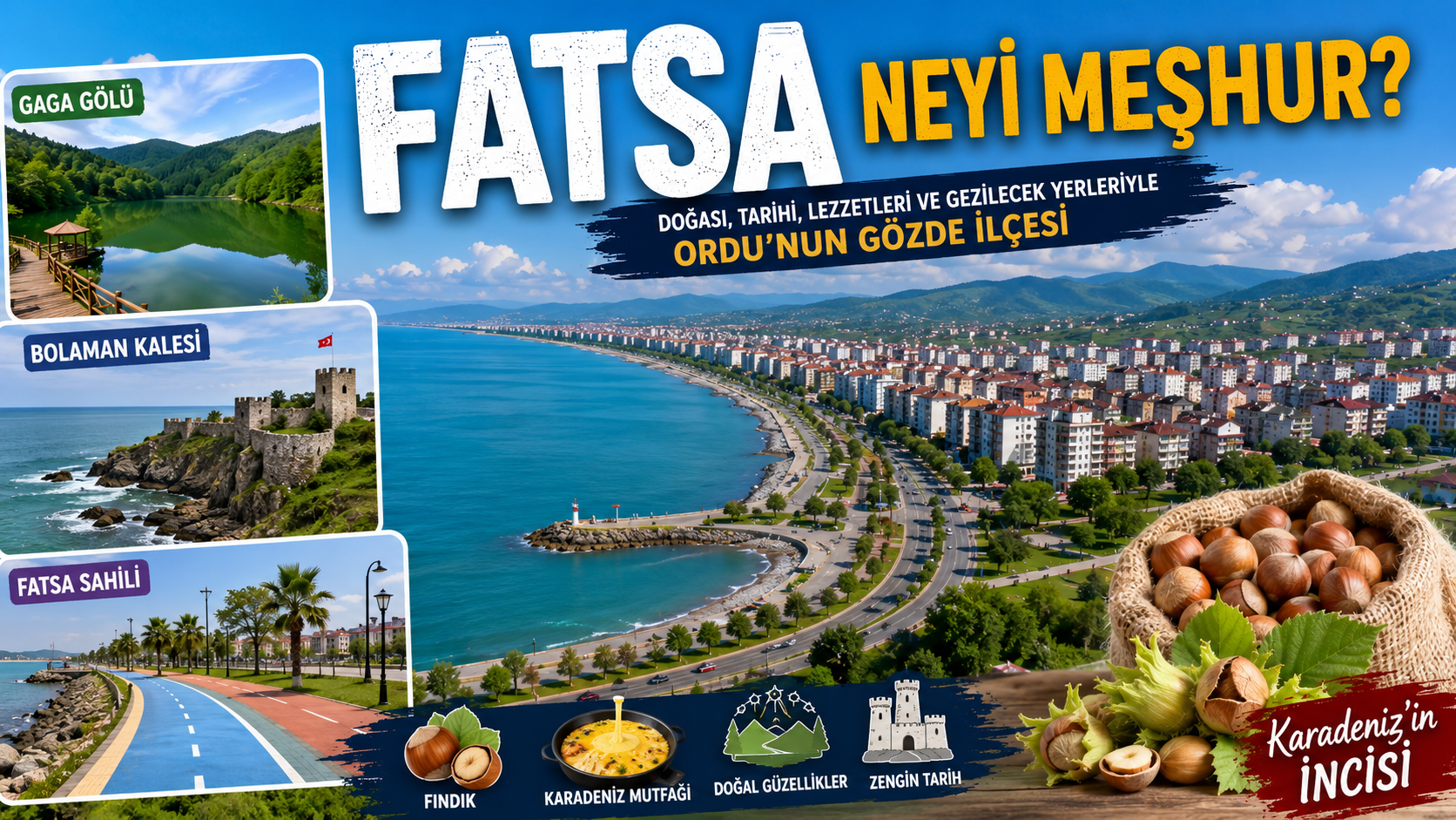 Fatsa Neyi Meşhur? Gezilecek Yerler, Tarihi ve Gezi Rehberi Karadeniz’in