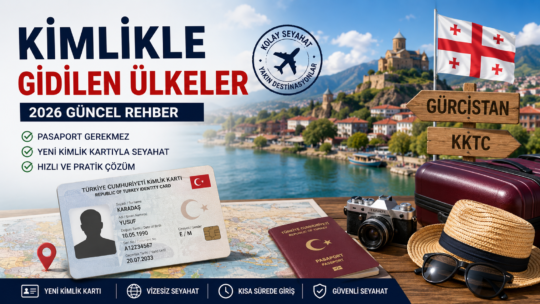 Kimlikle Gidilen Ülkeler 2026: Türk Vatandaşları İçin Güncel Rehber Yurt