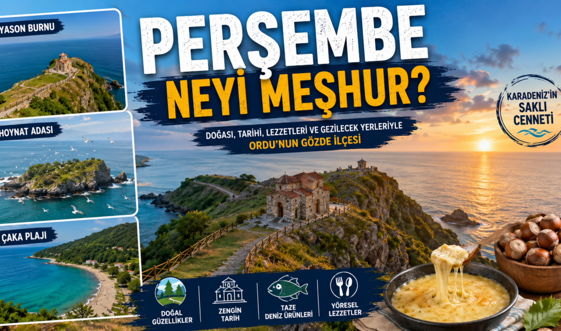 Perşembe Neyi Meşhur? Gezilecek Yerler, Tarihi ve Gezi Rehberi Karadeniz’in