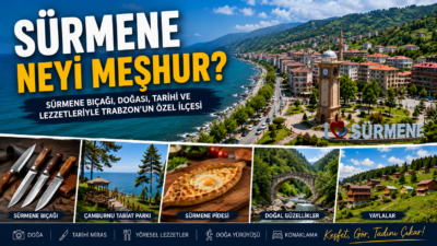 Sürmene Neyi Meşhur? Gezilecek Yerler, Tarihi ve Gezi Rehberi Sürmene
