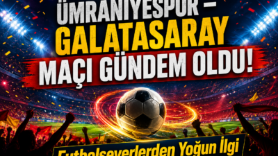Ümraniyespor ile Galatasaray arasında oynanan hazırlık karşılaşması, futbolseverlerin en çok