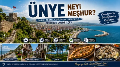 Ünye Neyi Meşhur? Gezilecek Yerler, Tarihi ve Gezi Rehberi Ünye