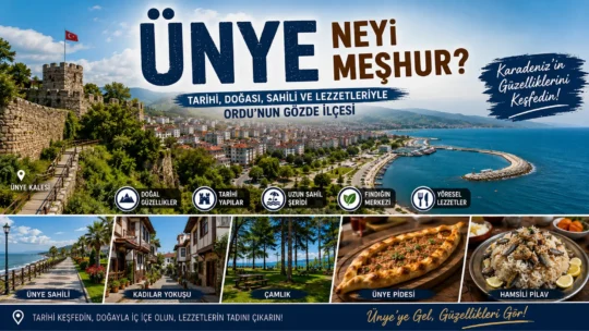 Ünye Neyi Meşhur? Gezilecek Yerler, Tarihi ve Gezi Rehberi Ünye