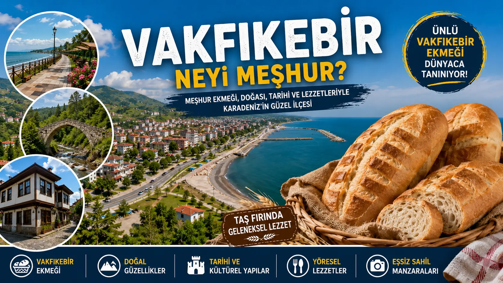Vakfıkebir Neyi Meşhur? Gezilecek Yerler, Tarihi ve Gezi Rehberi Vakfıkebir