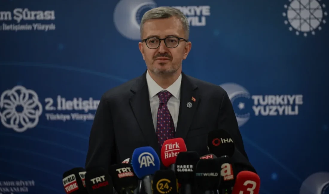 Cumhurbaşkanlığı İletişim Başkanı Burhanettin Duran, 2. İletişim Şûrası sonuç bildirgesini