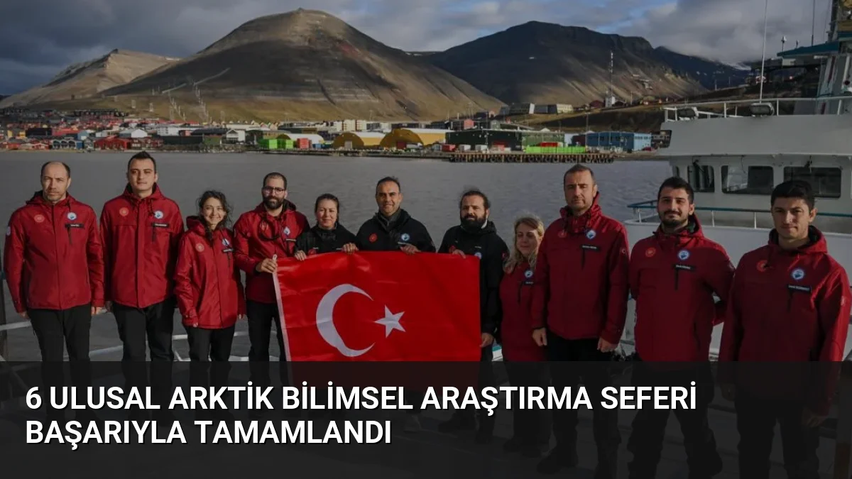 TASE-VI seferi 22 günde tamamlandı. 12 bilimsel projenin yürütüldüğü çalışmalara