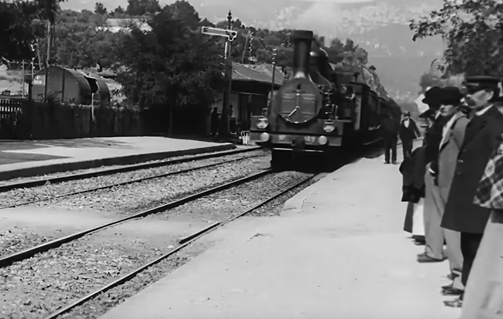 1895 yılında Lumière Kardeşler’in L’Arrivée d’un train en gare de