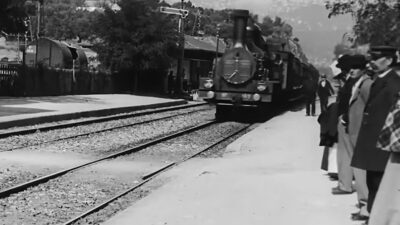1895 yılında Lumière Kardeşler’in L’Arrivée d’un train en gare de