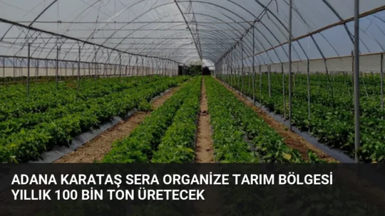 Bakan İbrahim Yumaklı, 1,2 milyar liralık yatırımla kurulan Adana Karataş