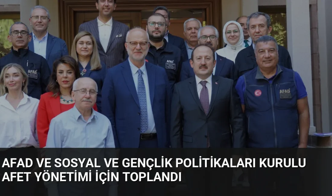 AFAD Başkanı Vali Ali Hamza Pehlivan ve Prof. Dr. Kemal