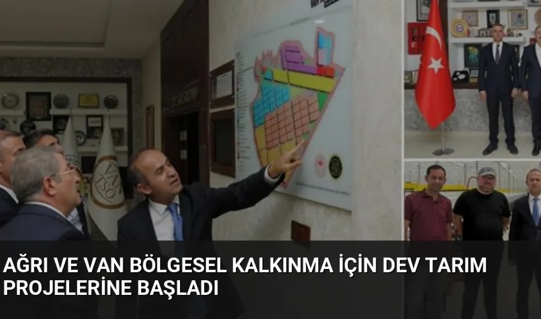 Ağrı'da jeotermal seralar, Van'da ise 50 bin baş kapasiteli besi
