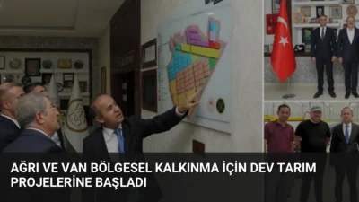 Ağrı'da jeotermal seralar, Van'da ise 50 bin baş kapasiteli besi