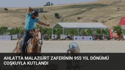 Malazgirt Zaferi'nin 955. yıl dönümü Bitlis Ahlat'ta düzenlenen etkinliklerle kutlanıyor.